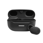 JBL Endurance Race TWS - Black - Waterproof true wireless active sport earbuds - Hero
